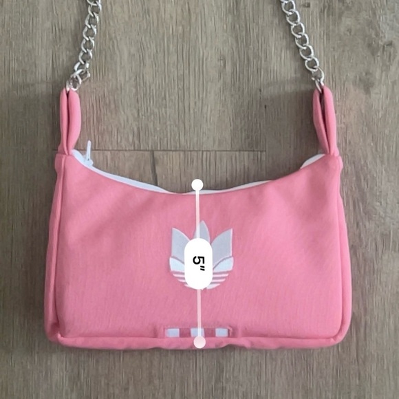 Reworked Adidas Pink Shoulder Bag - Handmade from Vintage Joggers - Picture 7 of 7